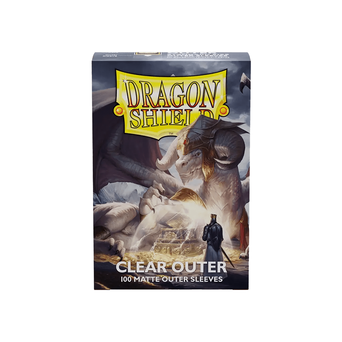 Dragon Shield Matte Outer Sleeves - Clear (Standardgrösse) - Cardmaniac.ch