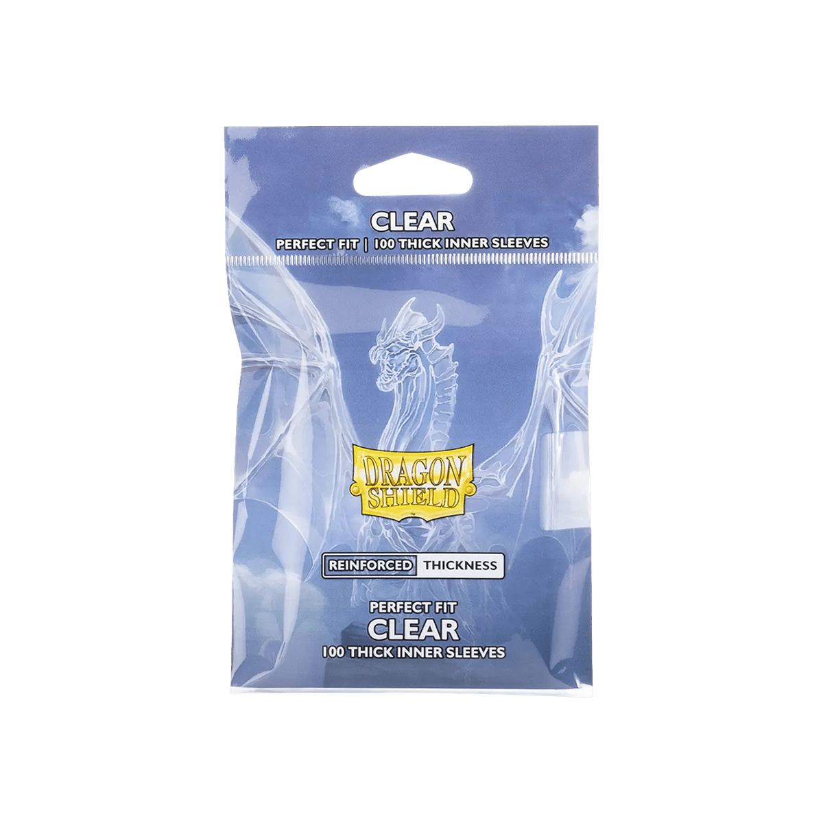 Dragon Shield Perfect Fit - Thick Inner Sleeves - Clear (Standardgrösse) - Cardmaniac.ch