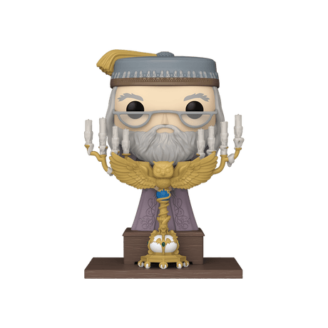 Funko Deluxe POP! Albus Dumbledore with Podium #172 - Harry Potter - Cardmaniac.ch