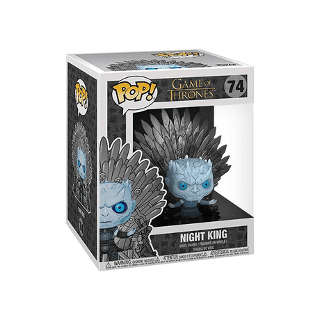 Funko Deluxe POP! Night King on Iron Throne #74 - Game of Thrones - Cardmaniac.ch