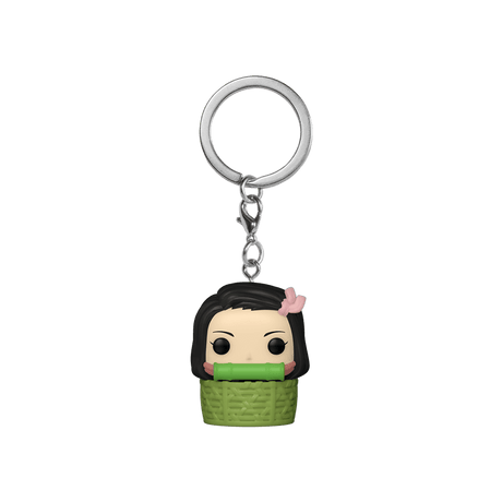 Funko Pocket POP! Keychain Nezuko Kamado in Basket - Demon Slayer: Kimetsu no Yaiba - Cardmaniac.ch