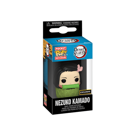 Funko Pocket POP! Keychain Nezuko Kamado in Basket - Demon Slayer: Kimetsu no Yaiba - Cardmaniac.ch