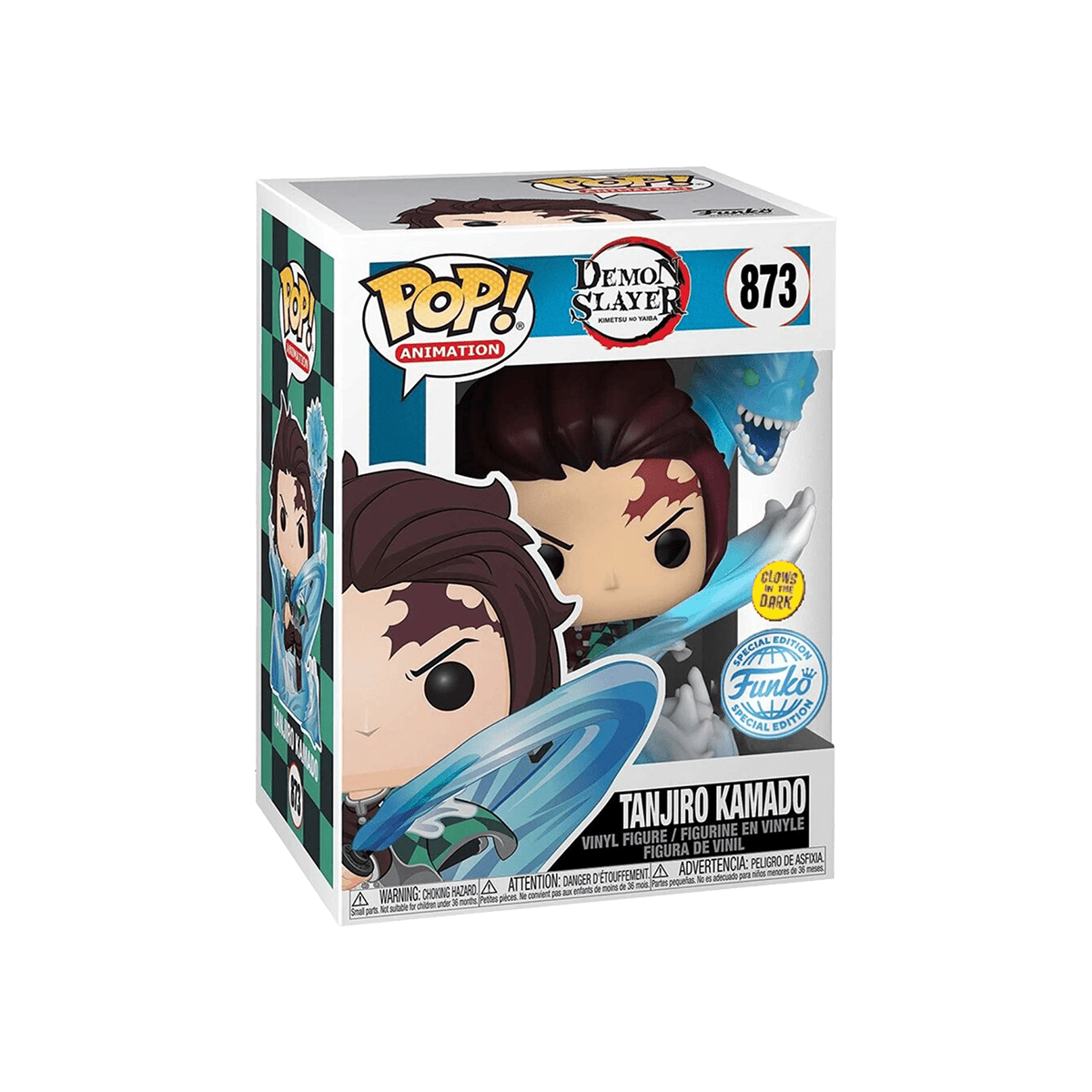 Funko POP! Tanjiro Kamado (Glow) #873 - Demon Slayer: Kimetsu no Yaiba - Cardmaniac.ch