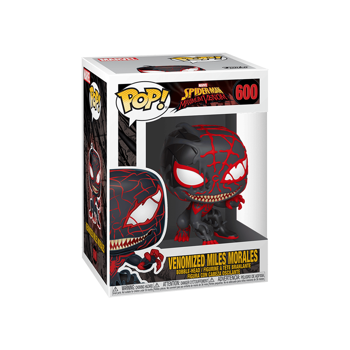 Funko POP! Venomized Miles Morales #600 - Marvel - Cardmaniac.ch