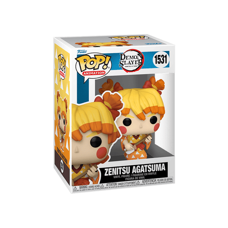 Funko POP! Zenitsu Agatsuma in Kimono #1531 - Demon Slayer: Kimetsu no Yaiba - Cardmaniac.ch