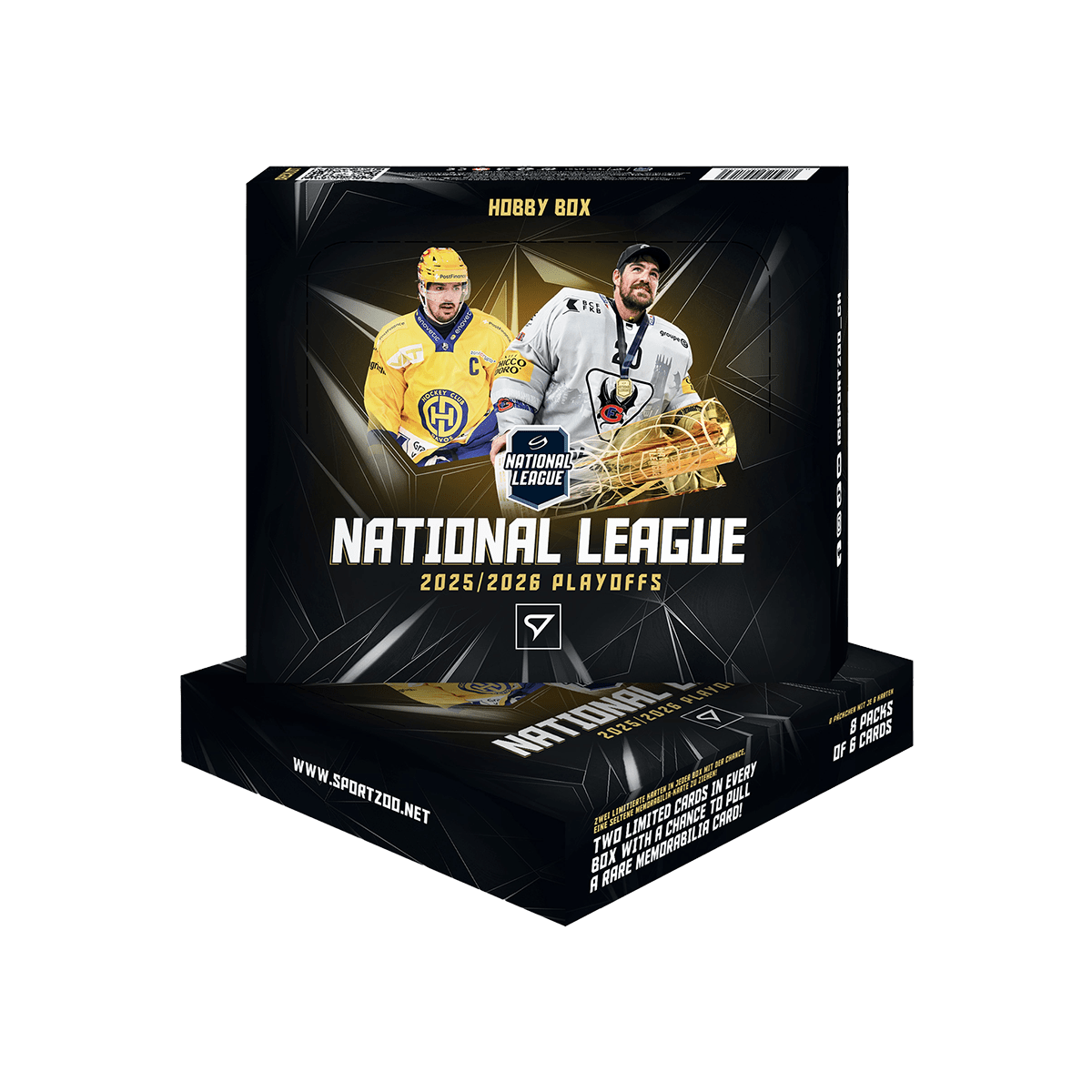 Hobby Box – Hockey Trading Cards SportZoo National League 2025/26 Playoffs - Cardmaniac.ch