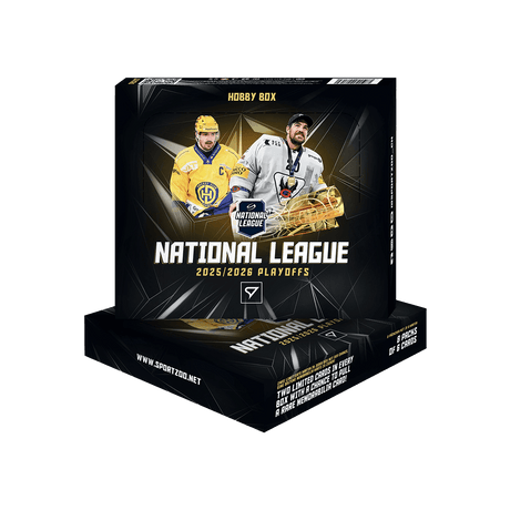 Hobby Box – Hockey Trading Cards SportZoo National League 2025/26 Playoffs - Cardmaniac.ch