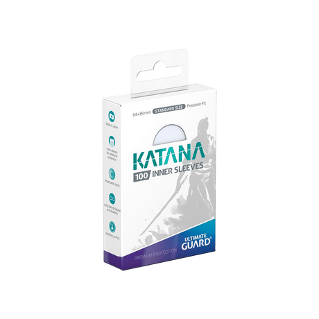 Katana Inner Sleeves Standard Size (100) - Cardmaniac.ch