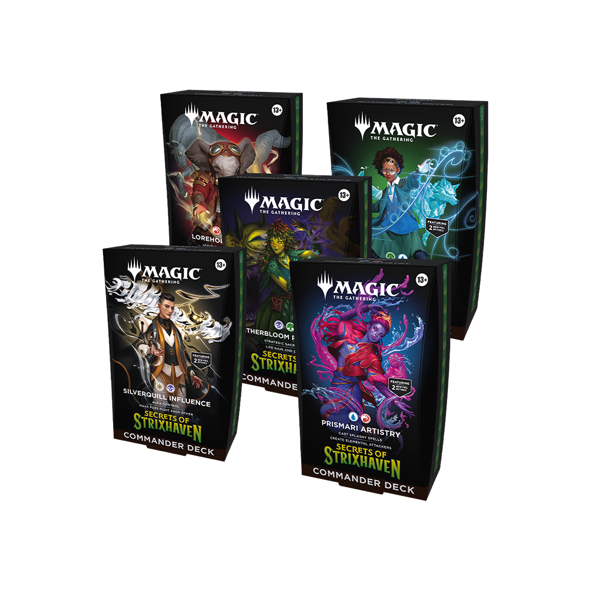 Magic: The Gathering – Geheimnisse von Strixhaven Commander - Decks - Cardmaniac.ch