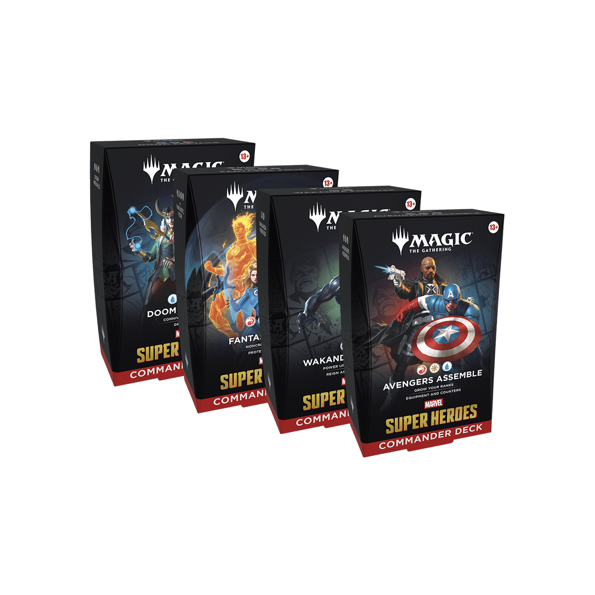Magic: The Gathering – Marvel Super Heroes Commander-Decks - Cardmaniac.ch