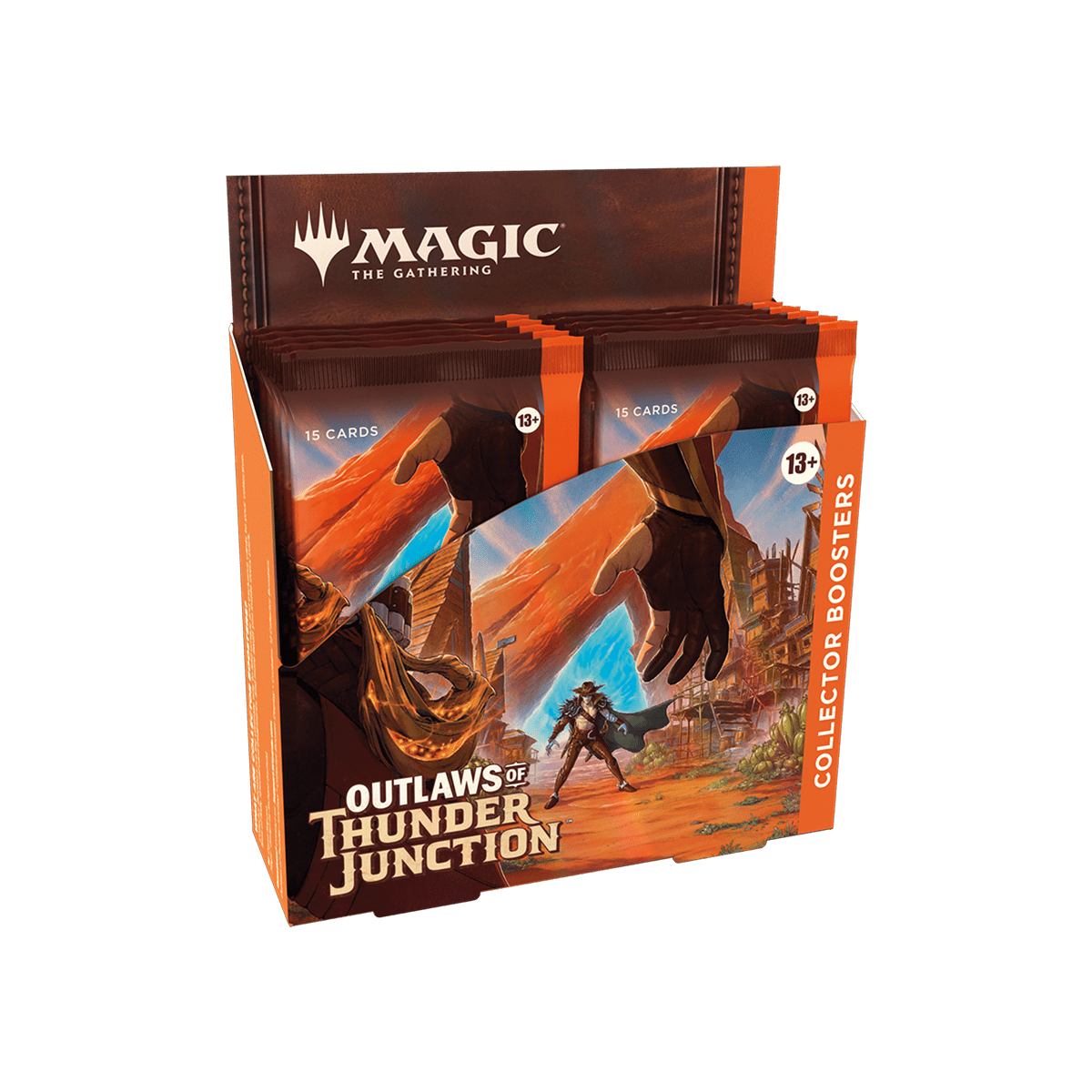 magic the gathering outlaws of thunder junction collector booster box Magic: The Gathering