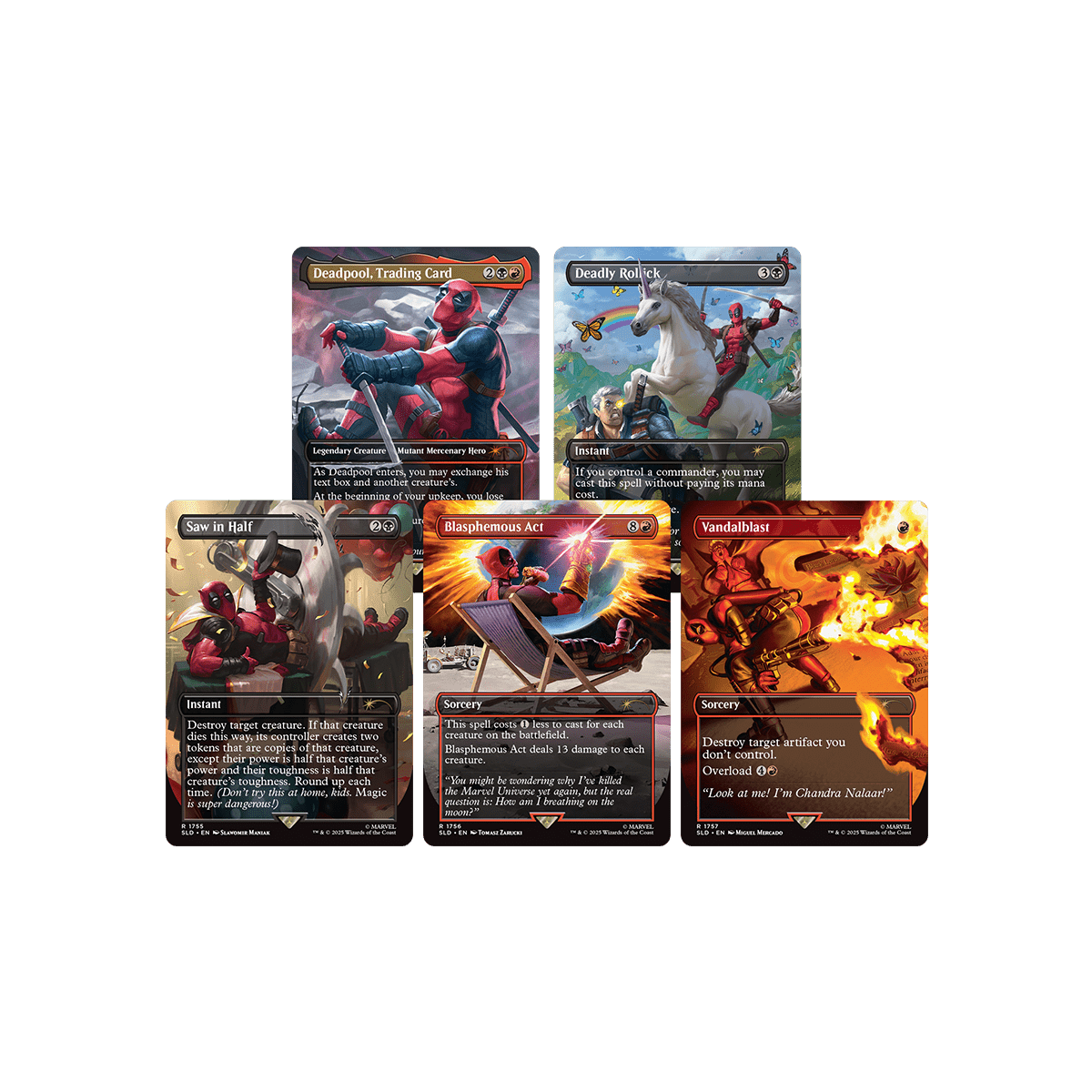 【MTG】Secret LairxMarvel’s Deadpool Foil版 secret-lair-mtg-deadpool_1200x