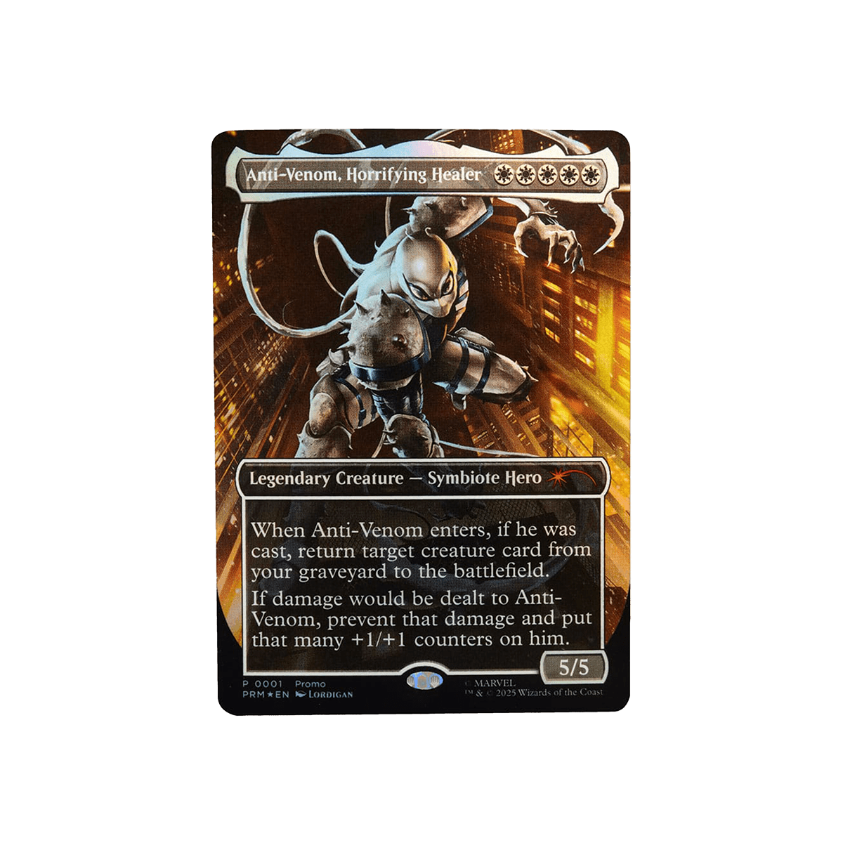 Marvel Legends Magic: The Gathering - Actionfigur Agent Anti - Venom - Cardmaniac.ch