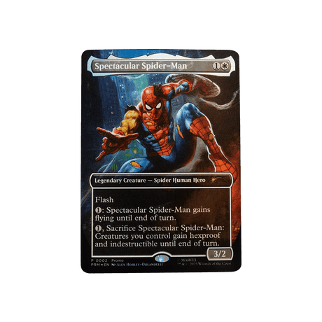 Marvel Legends Magic: The Gathering - Actionfigur Battle - Damaged Spider - Man - Cardmaniac.ch