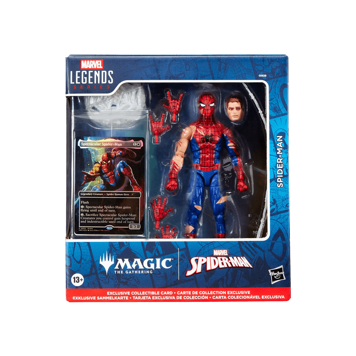Marvel Legends Magic: The Gathering - Actionfigur Battle - Damaged Spider - Man - Cardmaniac.ch