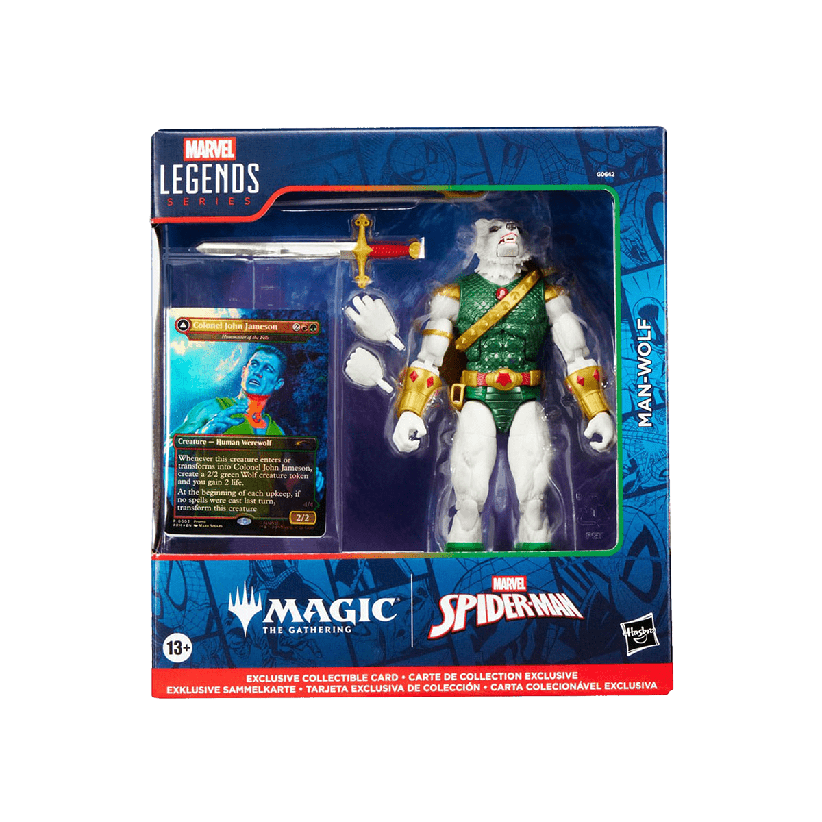 Marvel Legends Magic: The Gathering - Actionfigur Man - Wolf - Cardmaniac.ch