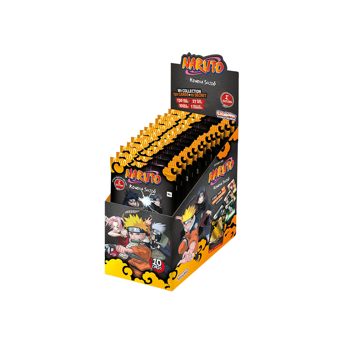 Naruto Mythos TCG – Konoha Shidō Display Box - Cardmaniac.ch