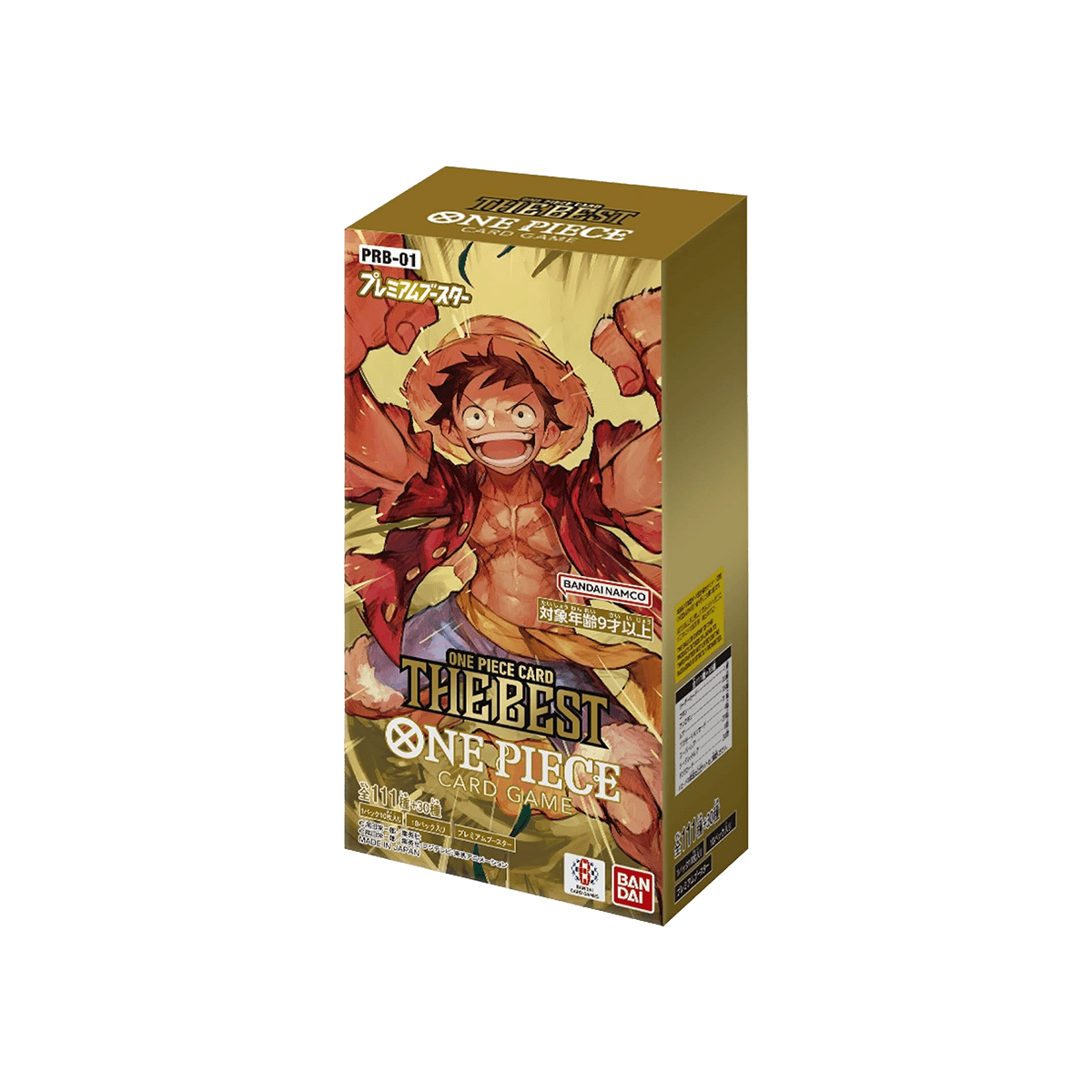 One Piece - One Piece Card The Best Booster Box - PRB - 01 - Cardmaniac.ch