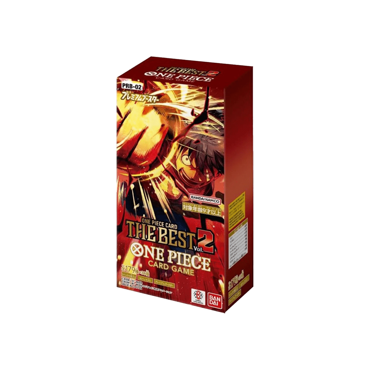 One Piece - One Piece Card The Best Booster Box - PRB-02  Cardmaniac.ch