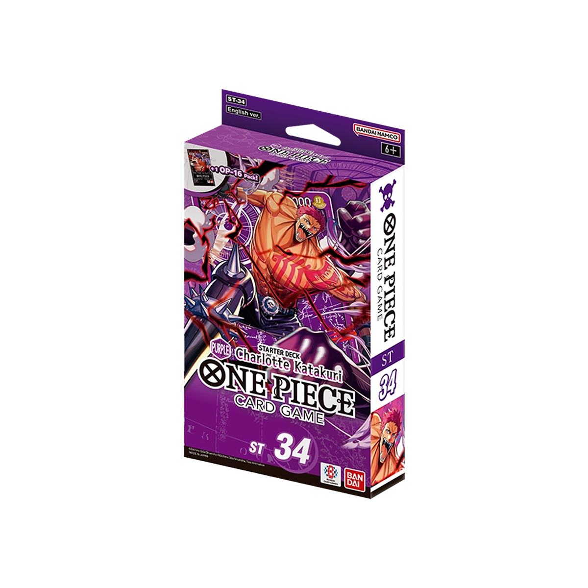 One Piece - Starter Deck PURPLE Charlotte Katakuri - [ST-34] - Cardmaniac.ch