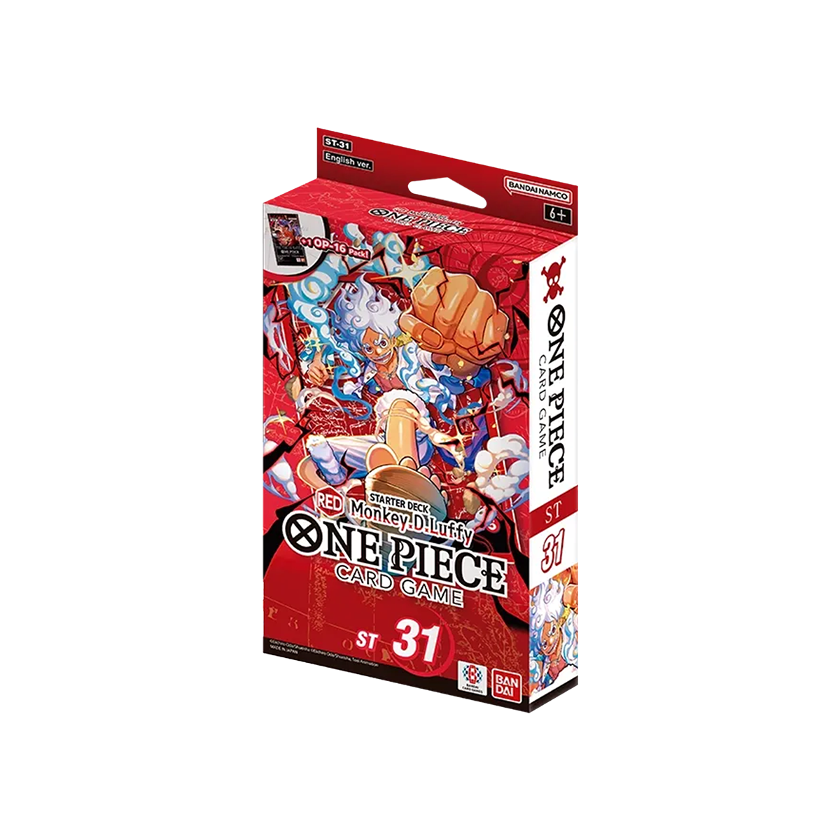 One Piece - Starter Deck RED Monkey.D.Luffy - [ST-31] - Cardmaniac.ch