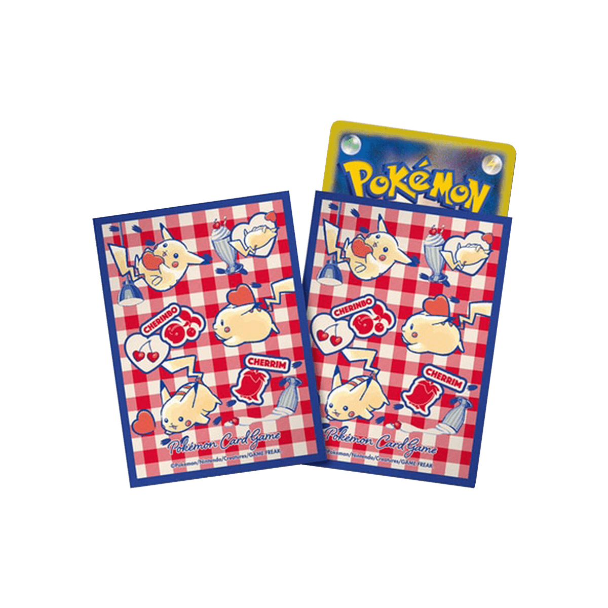 Pokémon - Pikachu and Heart Deck Protector Sleeves - Cardmaniac.ch