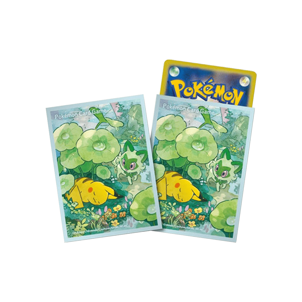 Pokémon - Pikachu & Sprigatito Deck Protector Sleeves - Cardmaniac.ch