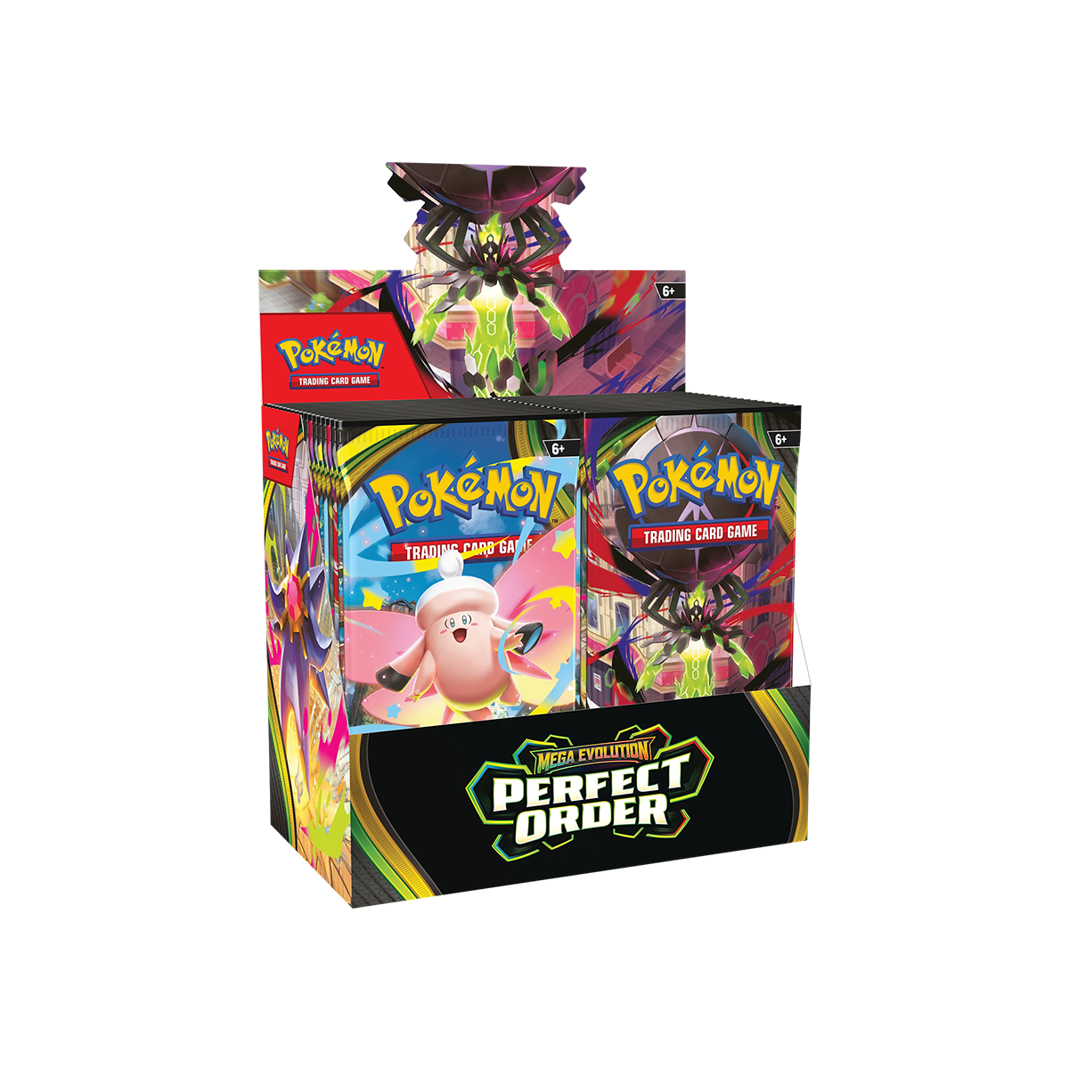 Pokémon TCG – Booster Box Mega - Entwicklung – Optimale Ordnung - Cardmaniac.ch