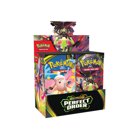 Pokémon TCG – Booster Box Mega - Entwicklung – Optimale Ordnung - Cardmaniac.ch
