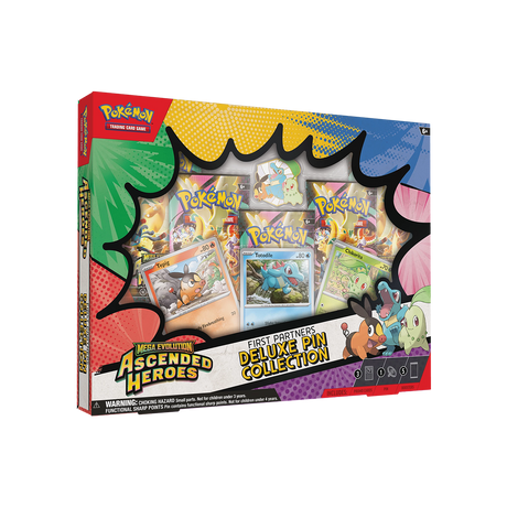 Pokémon TCG - Deluxe - Pin - Kollektion Mega - Entwicklung – Erhabene Helden: Erste Partner - Cardmaniac.ch