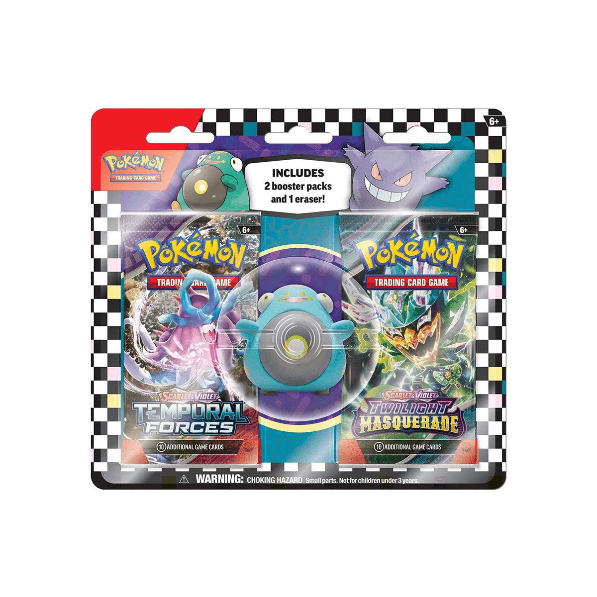 Pokémon TCG - Eraser Blister (Back - to - School 2024) - Cardmaniac.ch