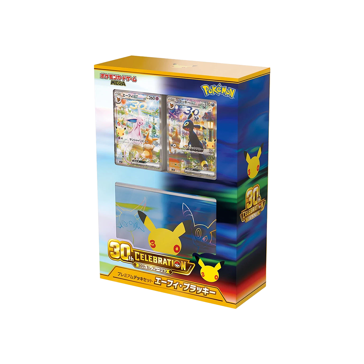Pokémon TCG – Espeon ex & Umbreon ex 30th Celebration Premium Deck Set - Cardmaniac.ch