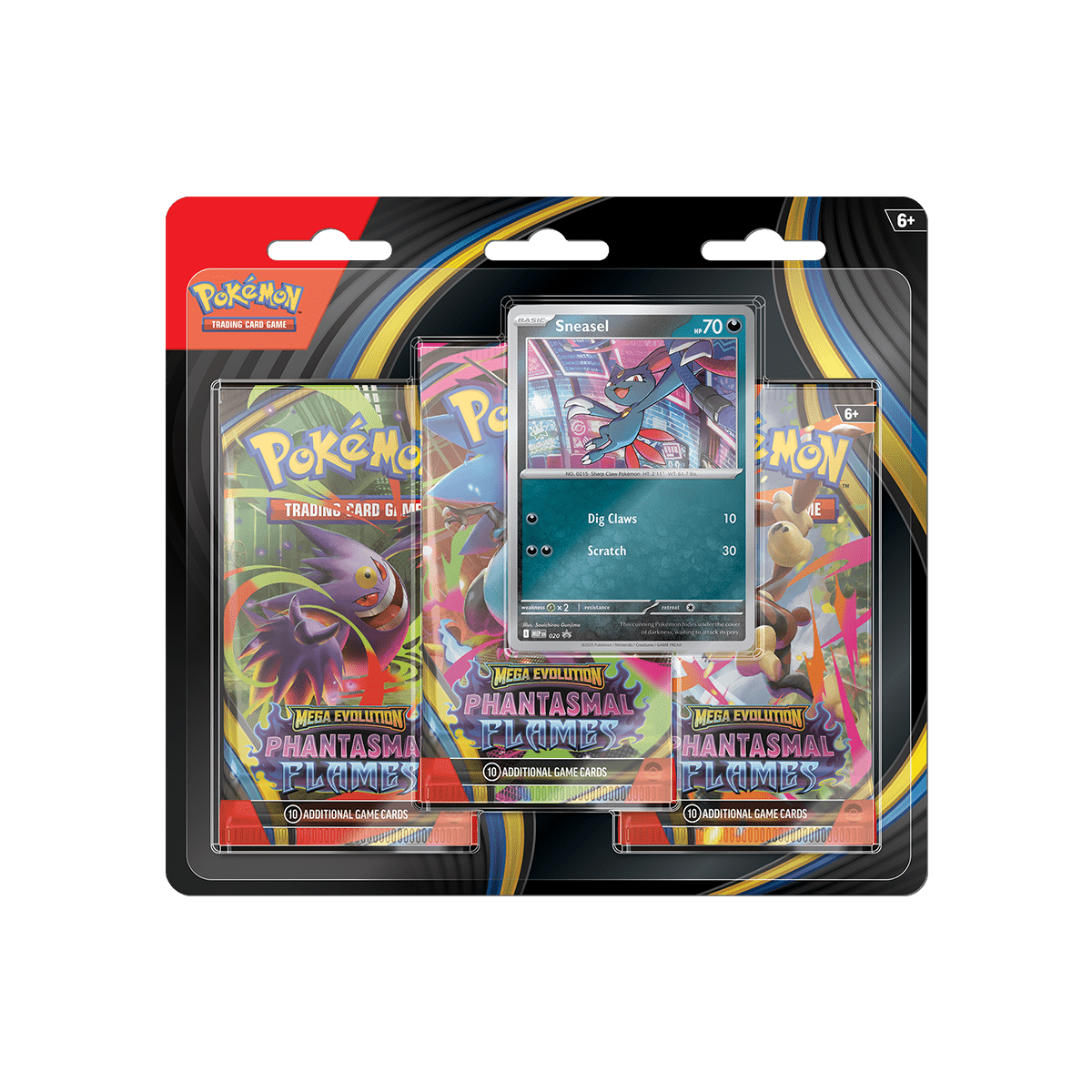 Pokémon TCG - Fatale Flammen Three Pack Blister - Cardmaniac.ch