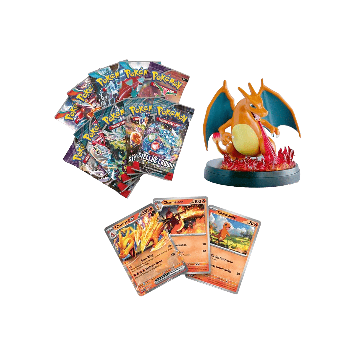 Pokémon TCG - Glurak - ex Super - Premium - Kollektion - Cardmaniac.ch