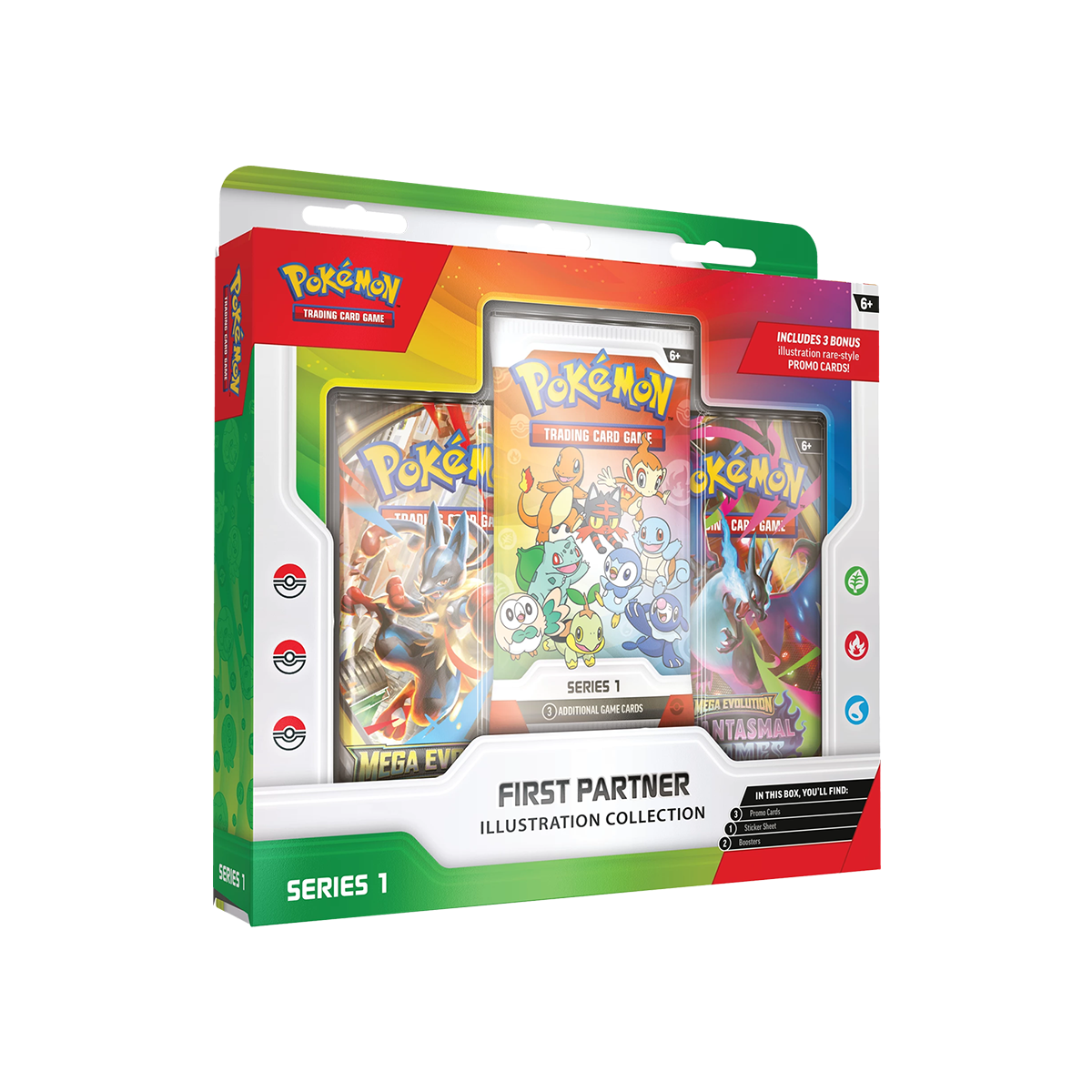 Pokémon TCG - Illustrations - Kollektion Erste Partner: Serie 1 - Cardmaniac.ch