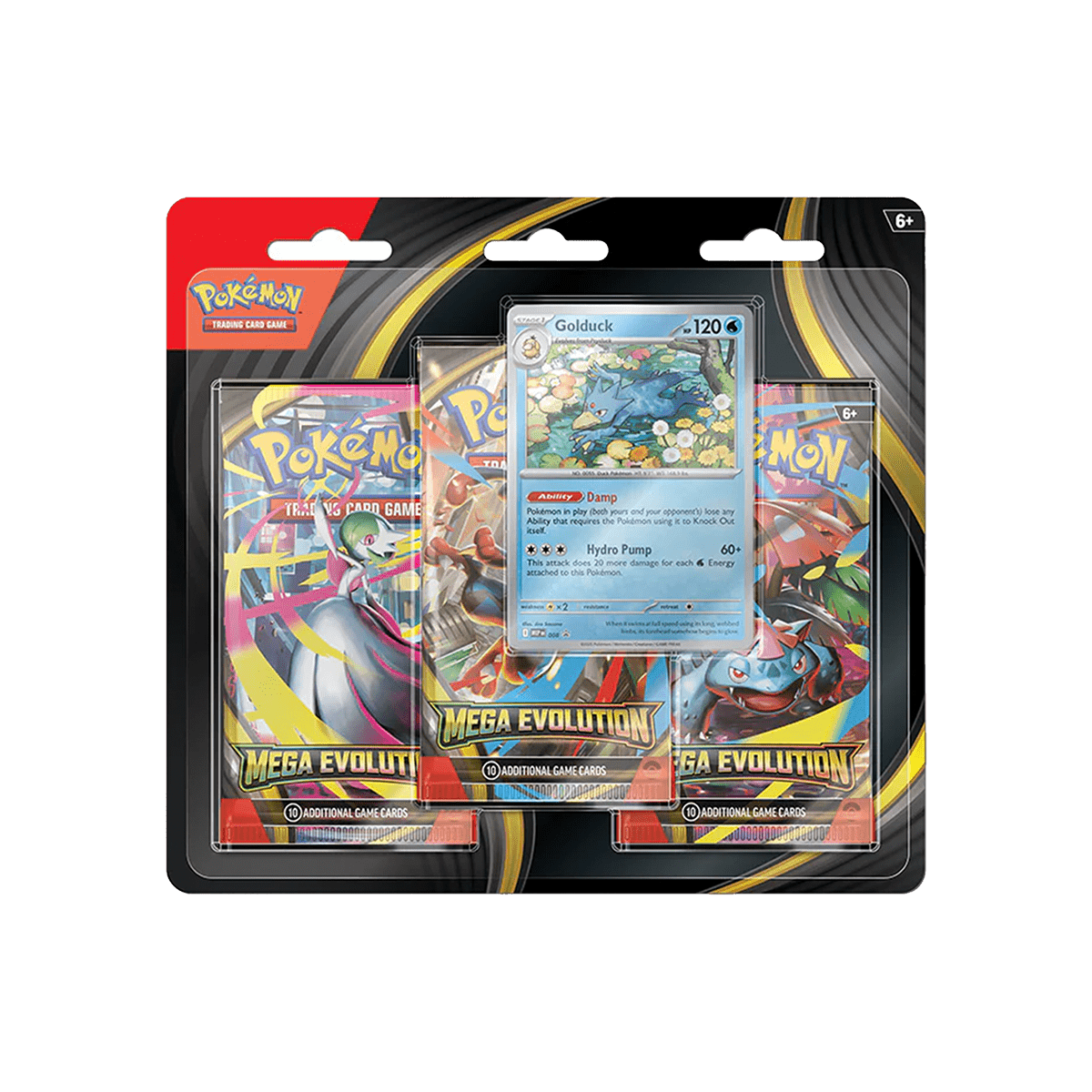 Pokémon TCG - Mega - Entwicklung Three Pack Blister - Cardmaniac.ch
