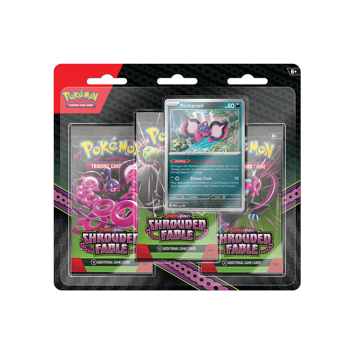 Pokémon TCG - Nebel der Sagen 3er-Boosterpack-Blister - Cardmaniac.ch