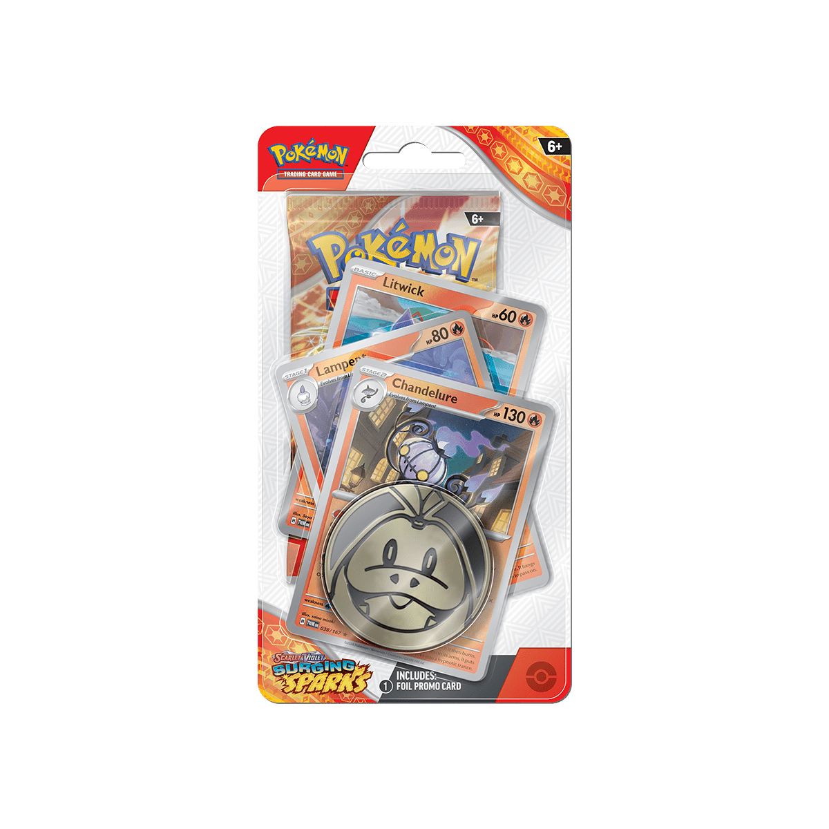 Pokémon TCG - Stürmische Funken Premium Checklane Blister - Cardmaniac.ch