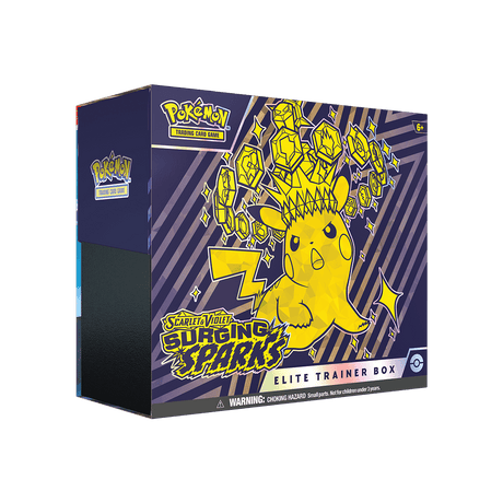 Pokémon TCG - Stürmische Funken Top - Trainer - Box - Cardmaniac.ch