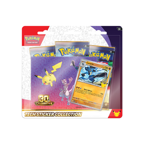 Pokémon TCG – Tech-Sticker-Kollektion 30 Jahre – Lucario - Cardmaniac.ch