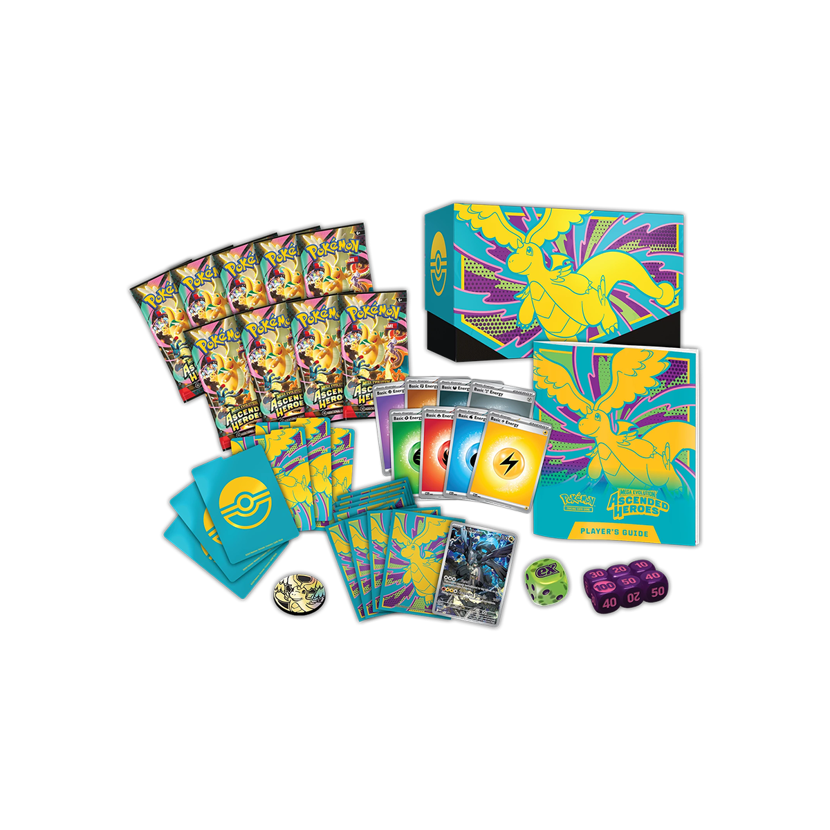 Pokémon TCG – Top - Trainer - Box Mega - Entwicklung – Erhabene Helden - Cardmaniac.ch