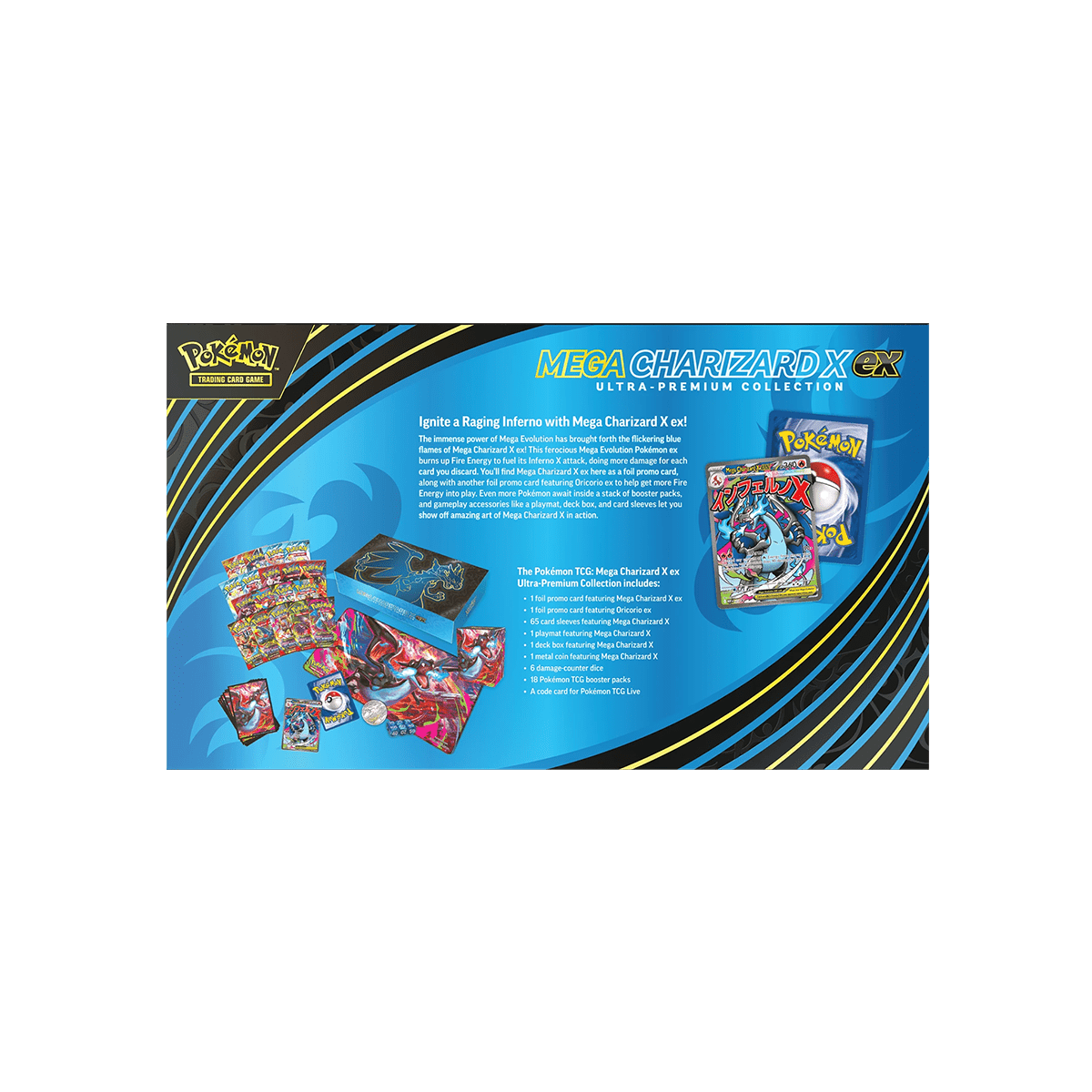Pokémon TCG - Ultra - Premium - Kollektion Mega Glurak X ex - Cardmaniac.ch
