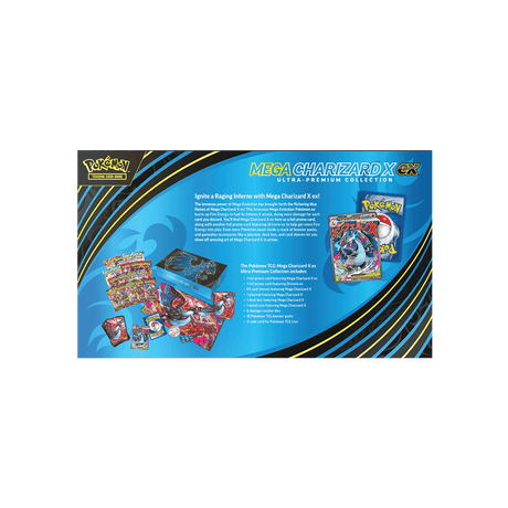 Pokémon TCG - Ultra - Premium - Kollektion Mega Glurak X ex - Cardmaniac.ch