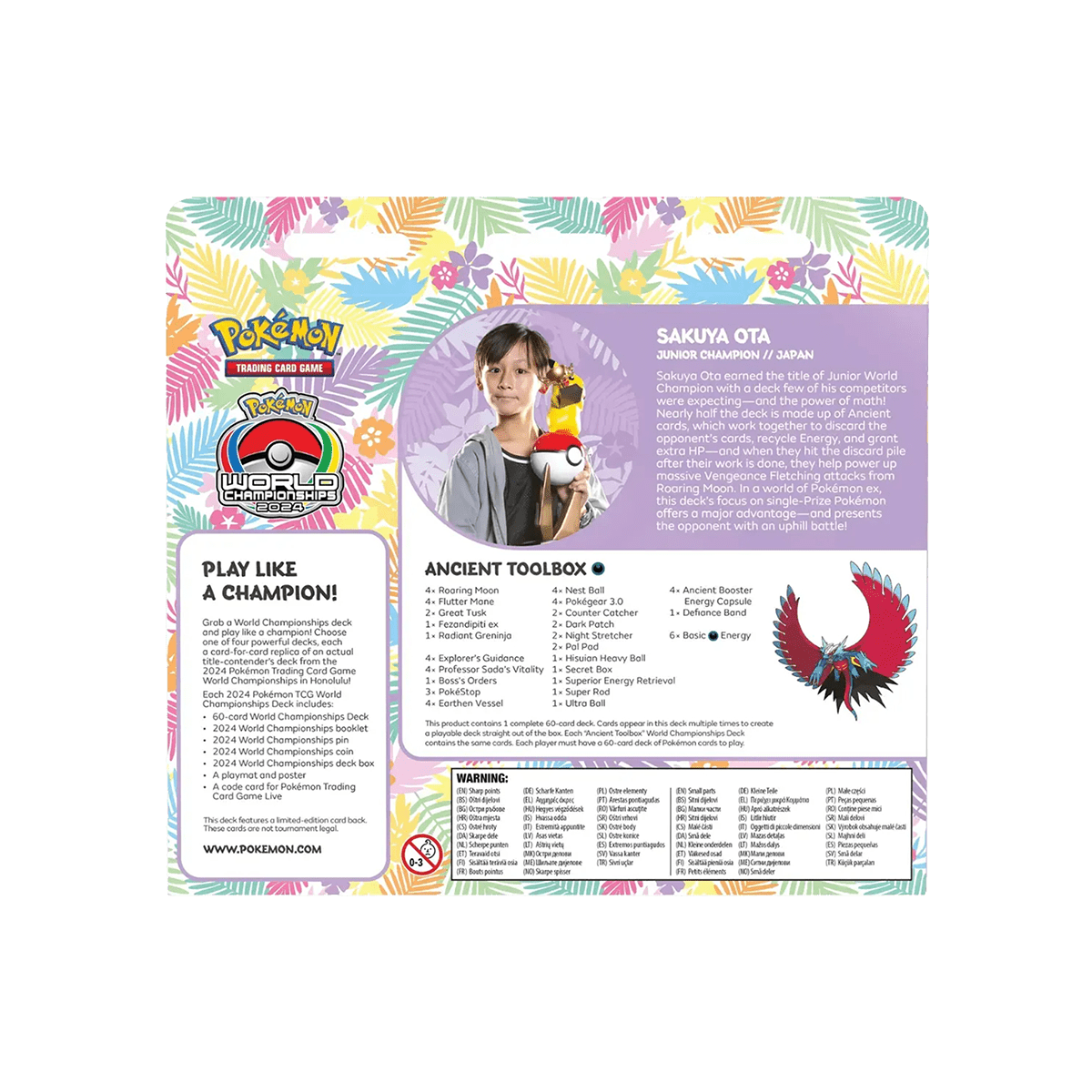 Pokémon TCG - Weltmeisterschaftsdecks 2024 - Cardmaniac.ch