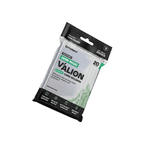 Protecc Valion Semi-Rigid Card Holder (20 Stk.) - Cardmaniac.ch