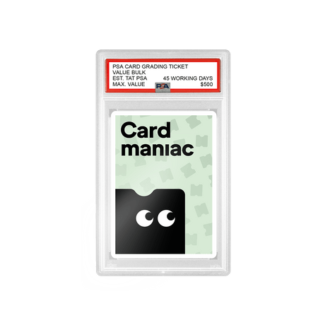 PSA Card Grading Ticket - Value Bulk - Cardmaniac.ch