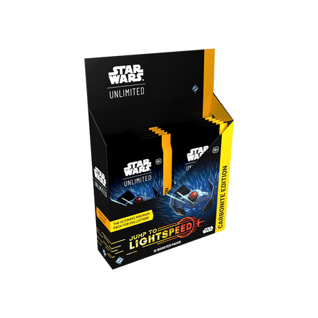 Star Wars: Unlimited - Umschalten auf Lichtgeschwindigkeit Carbonite Edition - Booster Display - Cardmaniac.ch