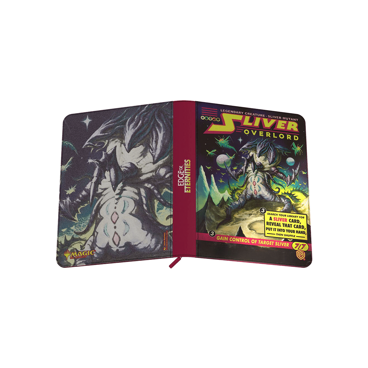 Zipfolio 360 Xenoskin - Magic: The Gathering - Am Rande der Ewigkeiten - Cardmaniac.ch