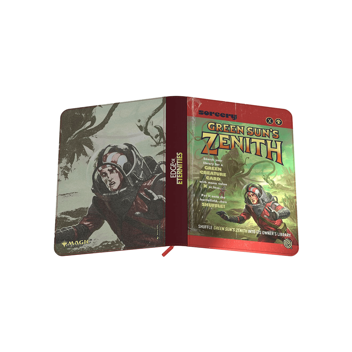 Zipfolio 360 Xenoskin - Magic: The Gathering - Am Rande der Ewigkeiten - Cardmaniac.ch