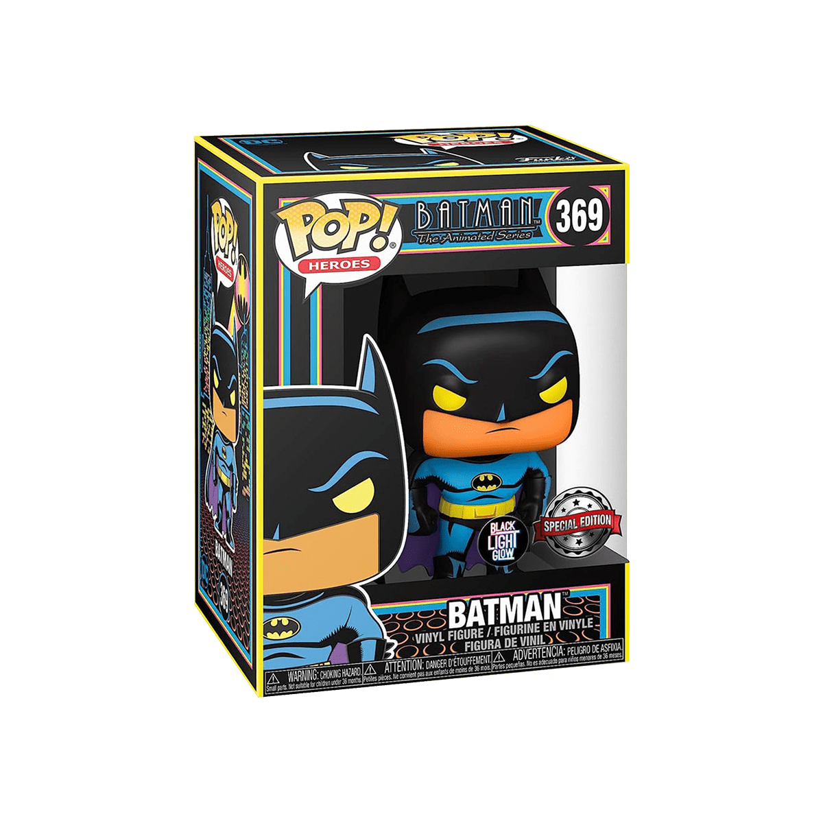 Funko POP! Batman (Black Light) #369 - DC Comics - Cardmaniac.ch
